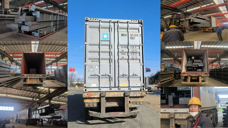 EIHE Steel Structure Group Verksmiðjusendingarskrá