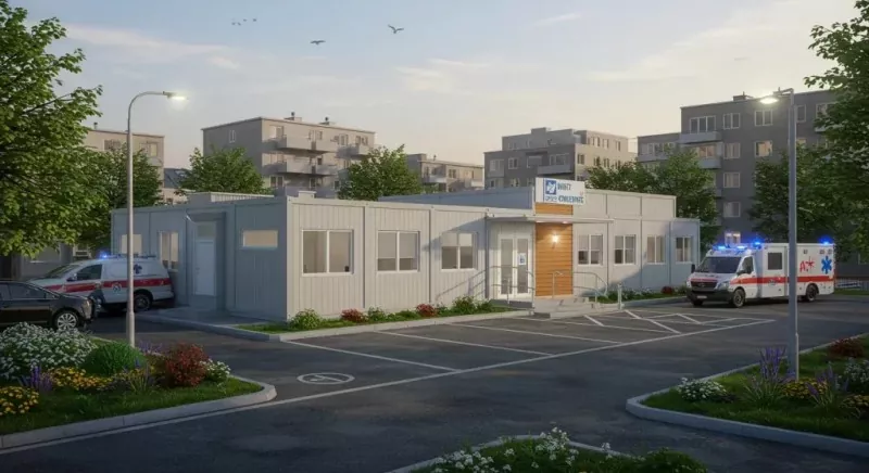 Modular forsmíðaðar stál heilsugæslueiningar