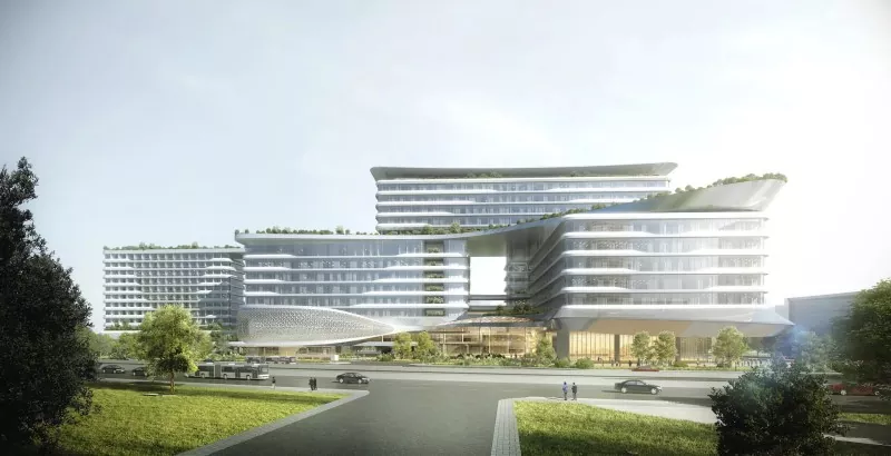 Stomatological Hospital úr stálgrind