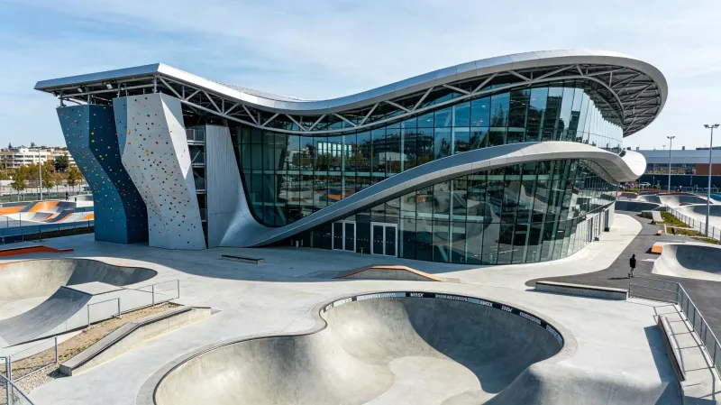 Steel Structure Alhliða Extreme Sports Center
