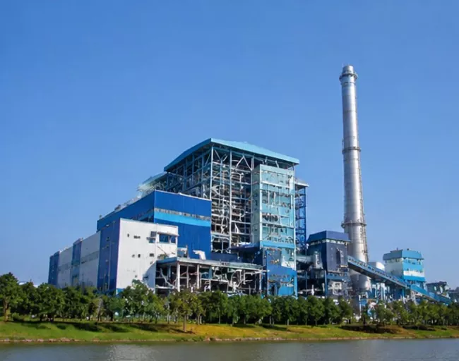 Stálbygging úrgangsbrennsla Power Factory Framkvæmdir